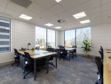 Brand new serviced offices in a premium A grade building with 360 Views.