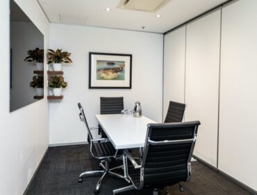 4 Person Meeting Room by Wynyard Station & Barangaroo (Lvl 8) at Clarence (Hourly)