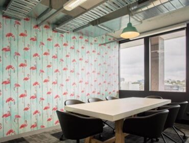 The Flamingo Meeting Room at CreativeCubes.Co Richmond (Hourly)