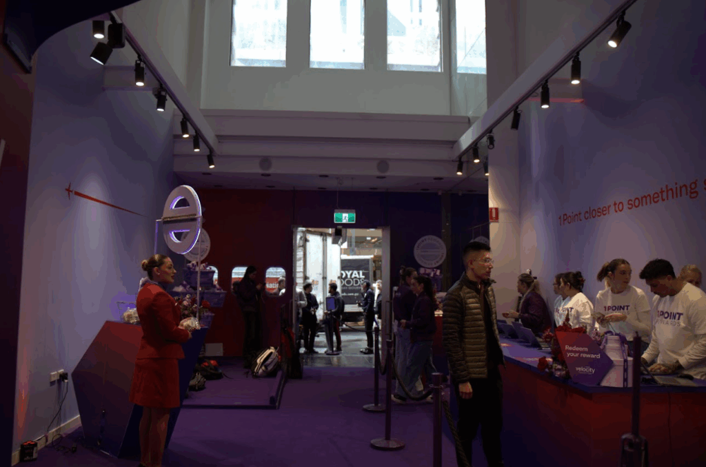 Retail space used for short-term retail activation