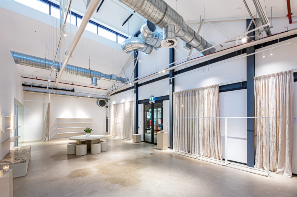 Retail space brand storytelling using visual design and interaction to build emotional brand connection