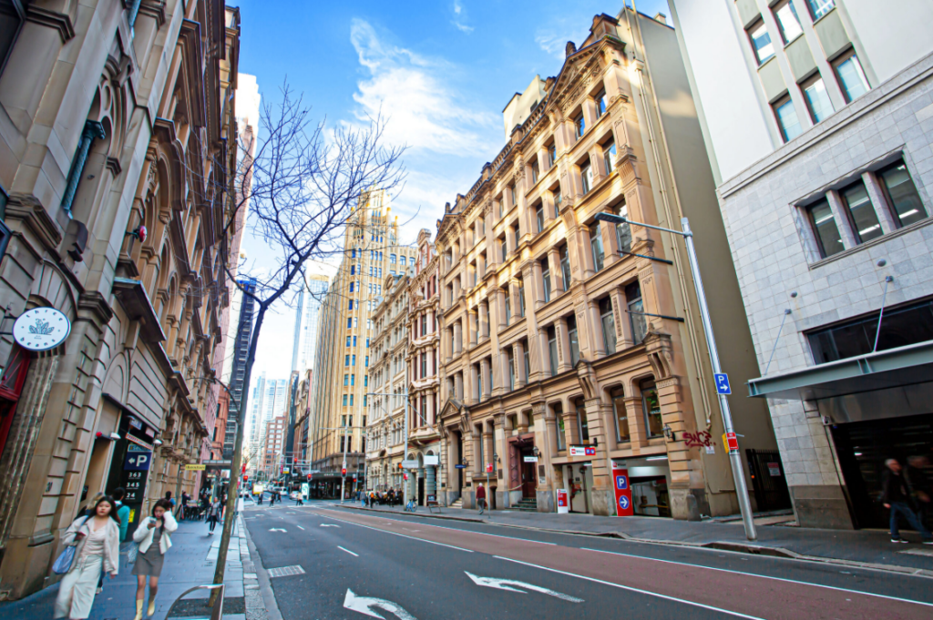 Sydney CBD street location ideal for pop-up retail activations and short-term brand exposure