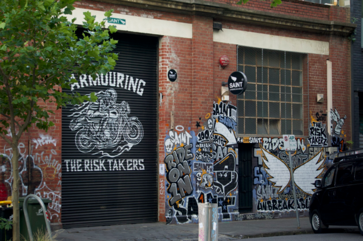 Warehouse space interior