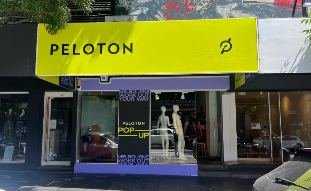 Branded pop-up space Melbourne used for a retail activation