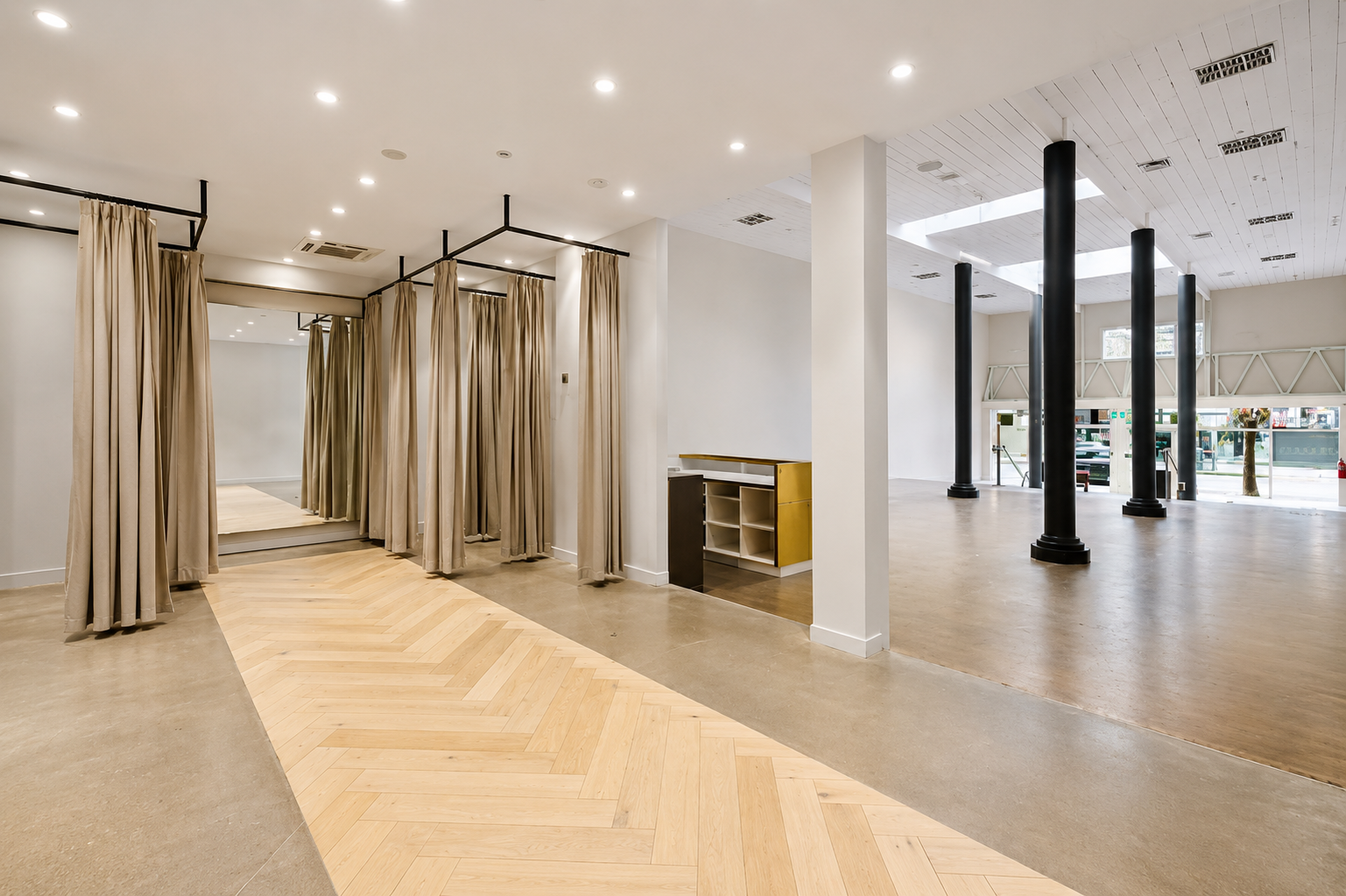 Retail space Sydney with an open layout for pop-up shops and brand activations