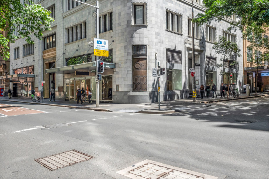 Modern commercial retail space Sydney storefront