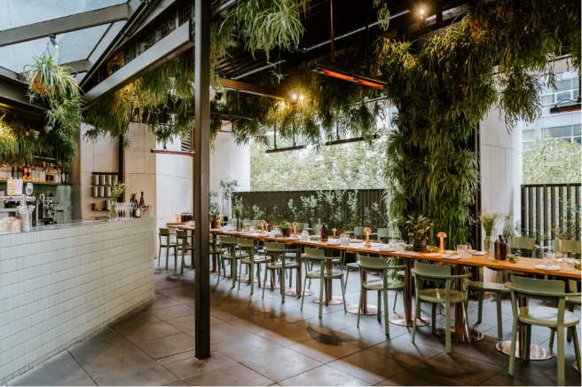 Pop up retail space prepared for a Melbourne brand activation