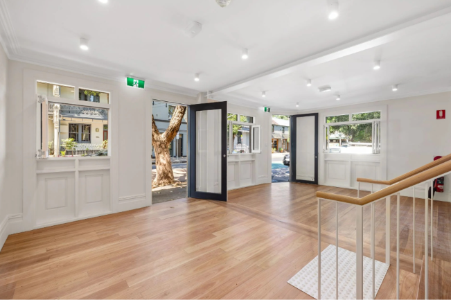 Pop up shop space in Australia with retail fixtures and shopfront