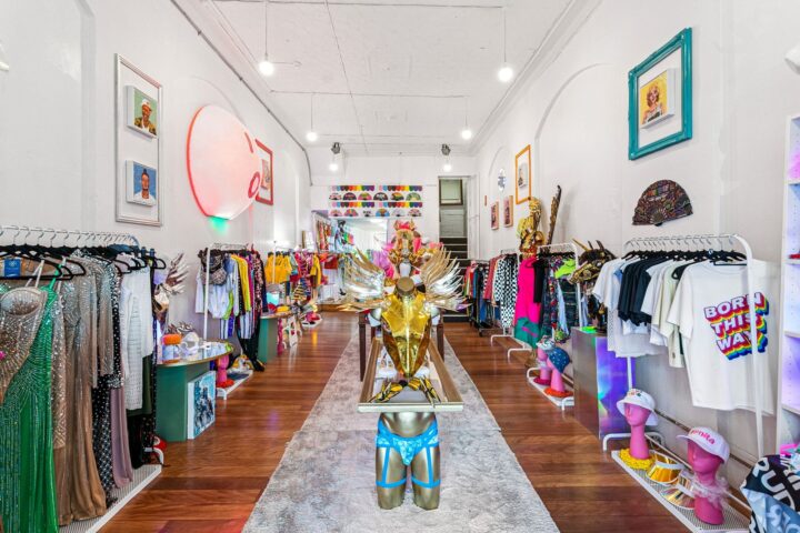 207 Oxford Street activated pop-up, wide view