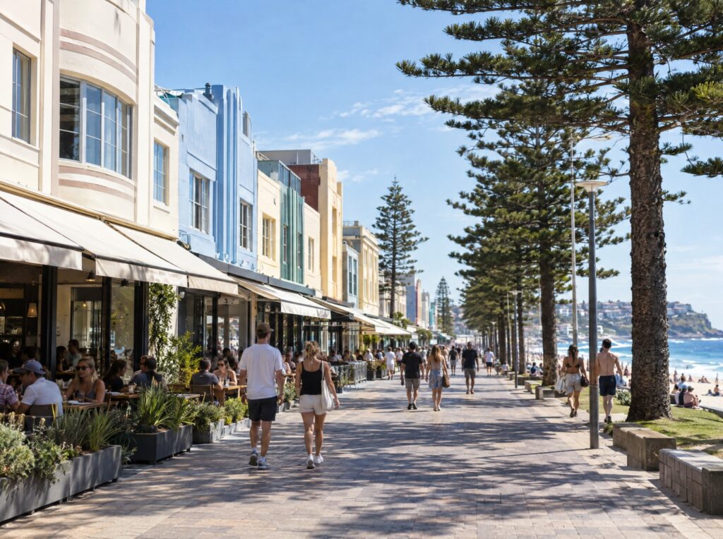 Bondi and Campbell Parade